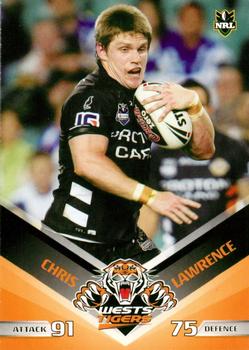 2010 Daily Telegraph NRL #187 Chris Lawrence Front